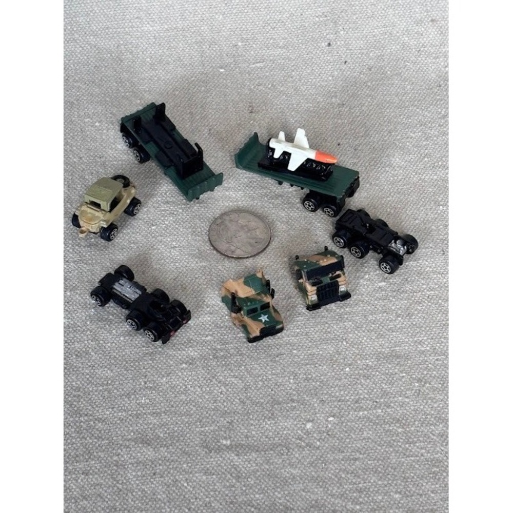 Micro‎ Machines Military Vehicle Lot Army Trucks Planes Tanks Toy Car Set